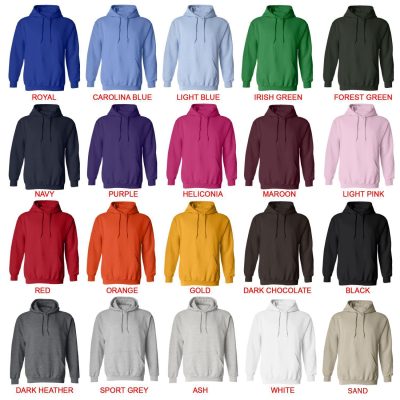 hoodie color chart - Ryan Trahan Shop